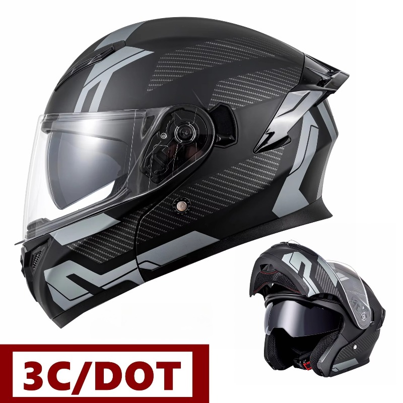 DOT Approved  Motorcycle Helme - Modular Flip Up Motorcycle Helmet Dot Approved review and price