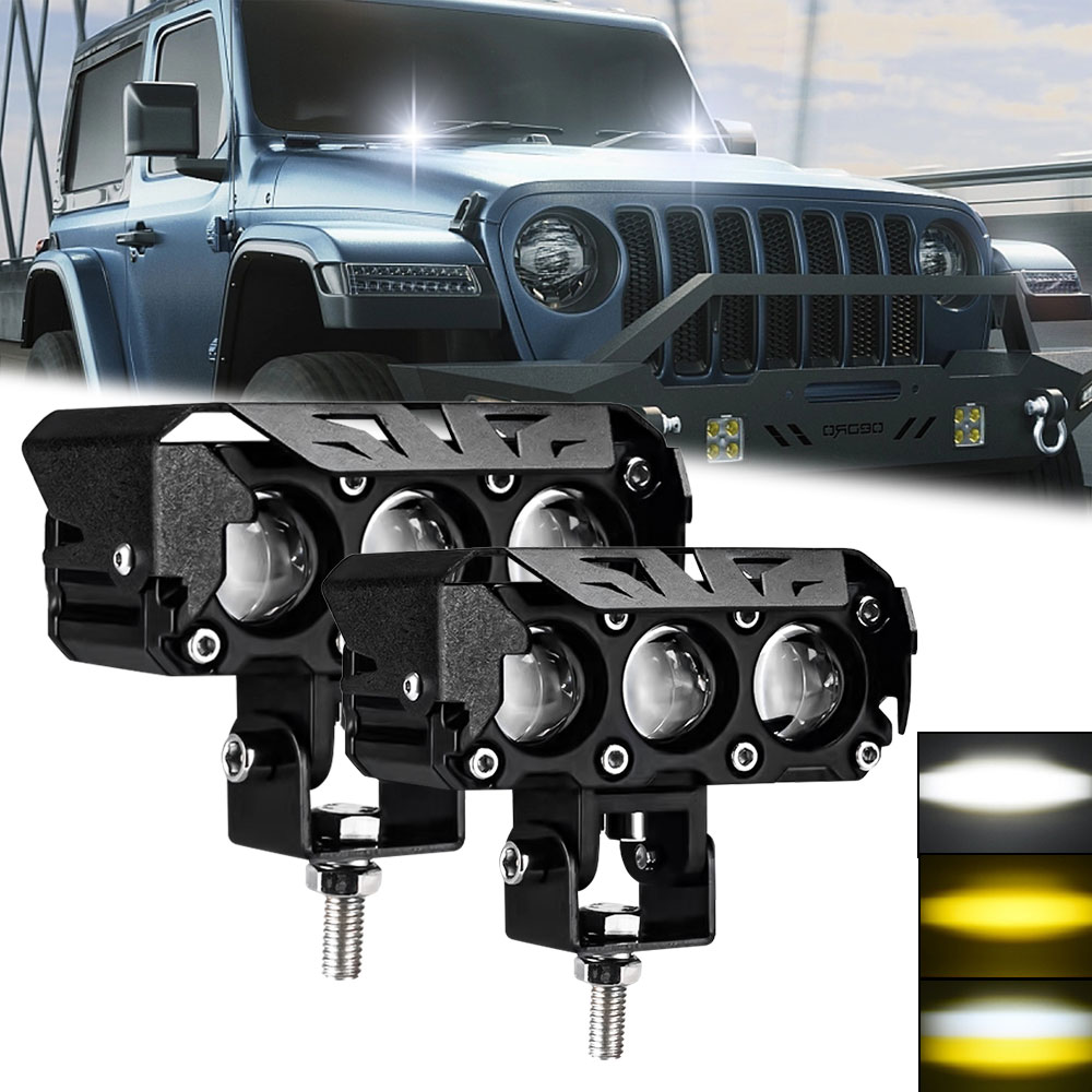 3 Inch Led Projector Motorcycl - Universal Motorcycle Led Headlight Projector review and price