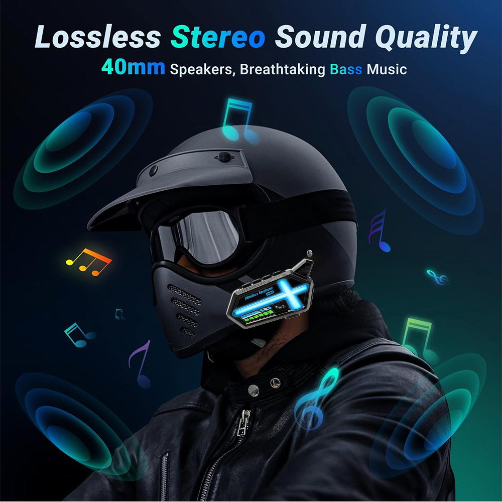 KEBIDUMEI BT26  Helmet Headset - Full Face Motorcycle Helmet With Bluetooth review and price